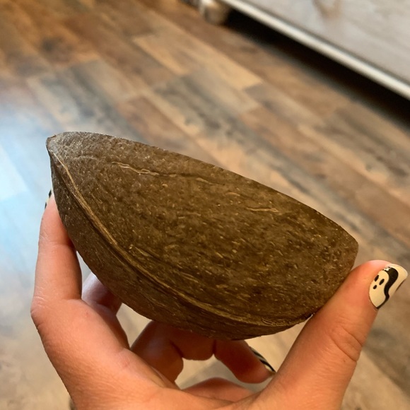 Floating half coconut grape scented candle - Picture 5 of 8